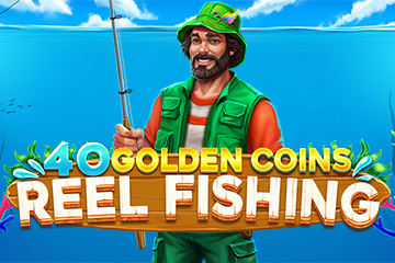 40 Golden Coins: Reel Fishing por Amusnet