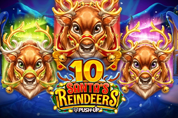 10 Santa's Reindeers por Push Gaming