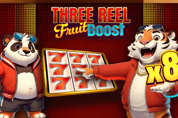 Three Reel Fruit Boost online e grátis