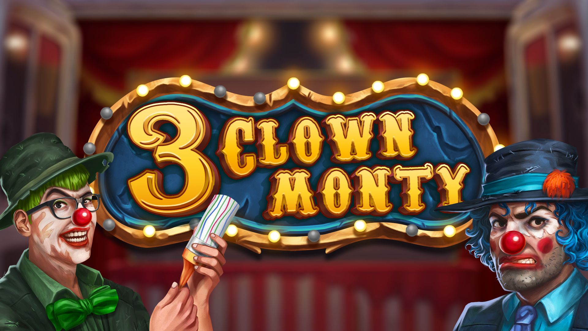 3 Clown Monty Slot por Play`n GO